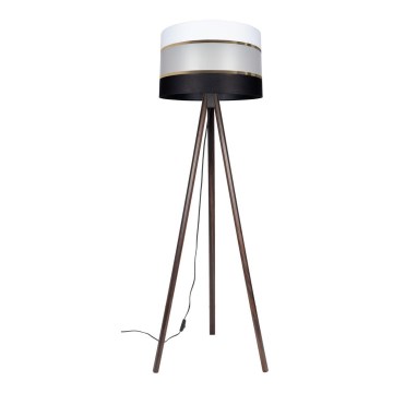 Toršeras CORAL 1xE27/60W/230V ruda/juoda/balta/auksas