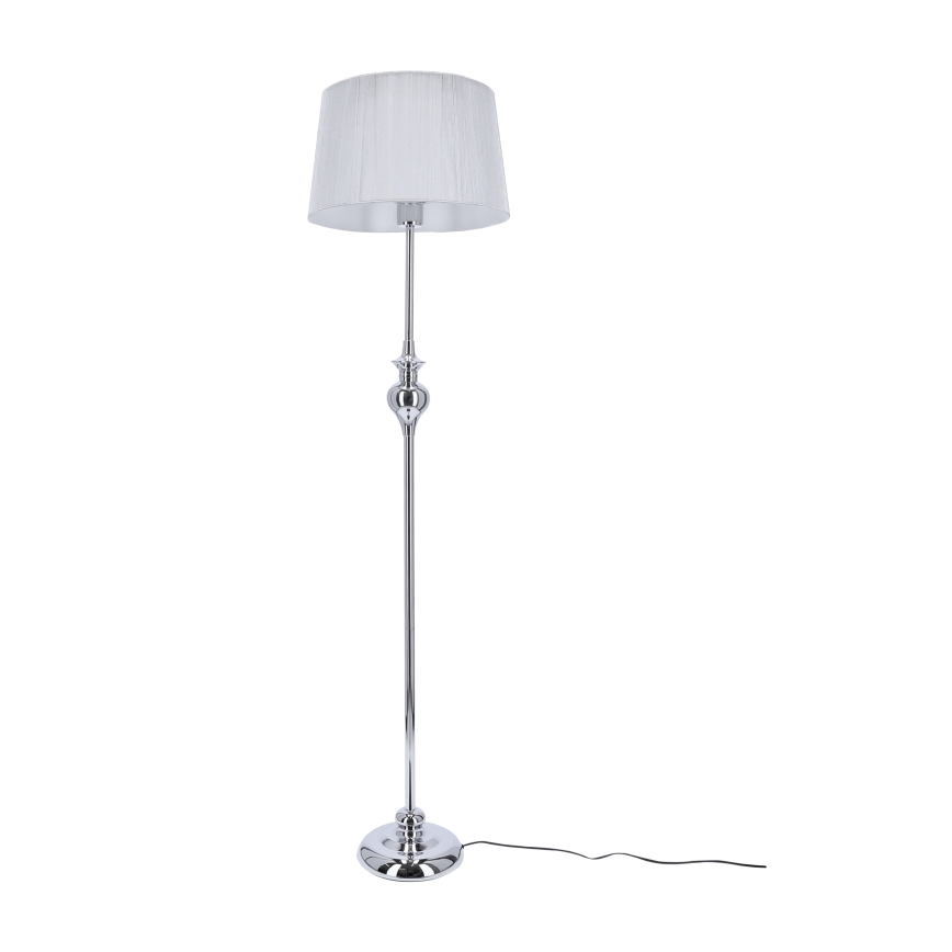 Toršeras GILLENIA 1xE27/60W/230V sidabro spalvos