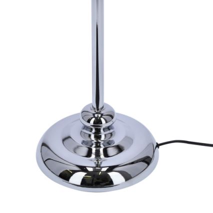 Toršeras GILLENIA 1xE27/60W/230V sidabro spalvos