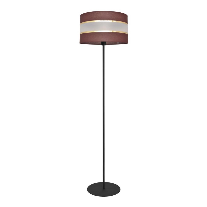 Toršeras HELEN 1xE27/15W/230V ruda/juoda/auksinė