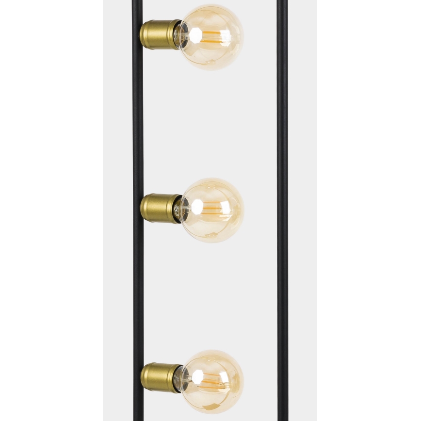 Toršeras HYDRIA 3xE27/60W/230V juodas