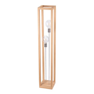 Toršeras KAGO 2xE27/60W/230V matinio ąžuolo + FSC sertifikuota
