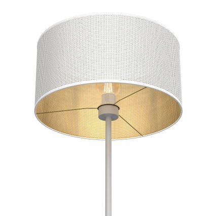 Toršeras LOFT SHADE 1xE27/60W/230V baltas/aukso