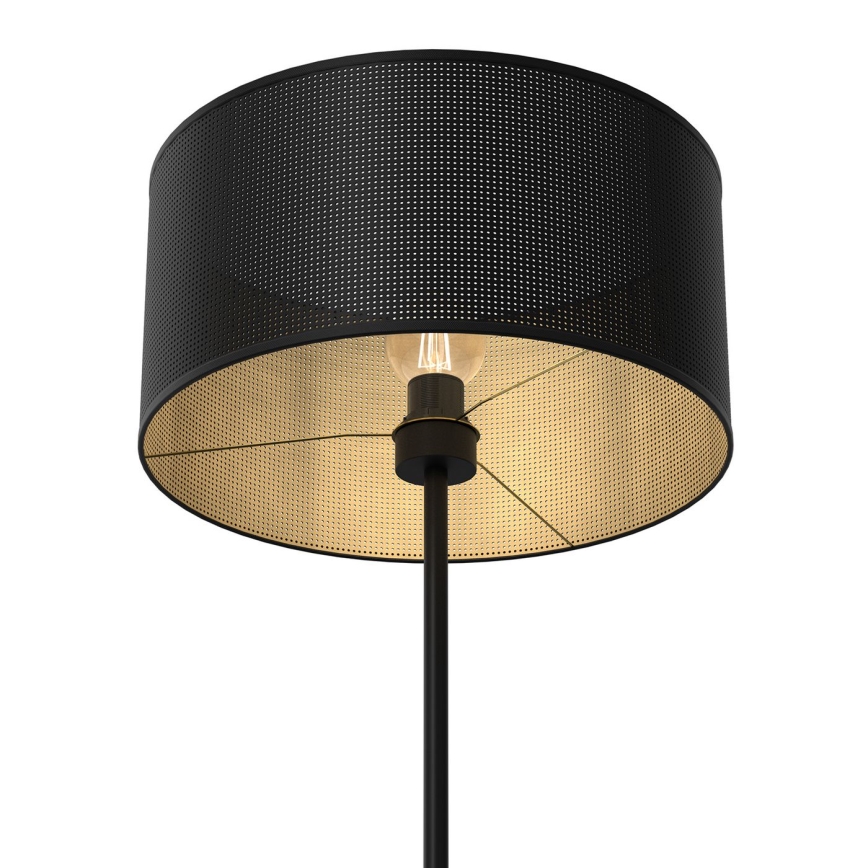 Toršeras LOFT SHADE 1xE27/60W/230V juodas/aukso