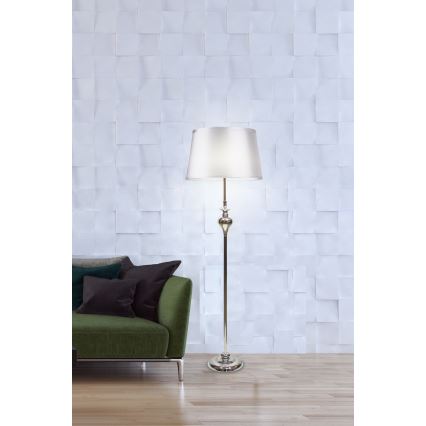Toršeras PRIMA 1xE27/60W/230V sidabras/blizgantis chromas