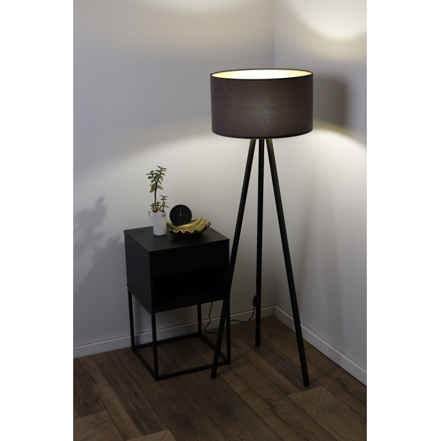 Toršeras STANDART 1xE27/60W/230V pilkas/rudas