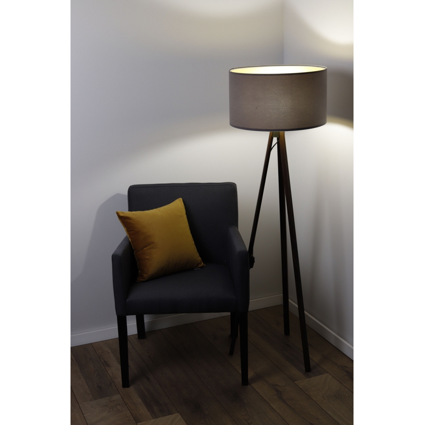 Toršeras STANDART 1xE27/60W/230V pilkas/rudas