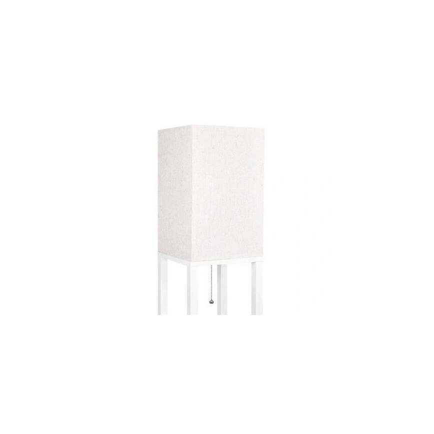 Toršeras su lentynomis 1xE27/60W/230V balta