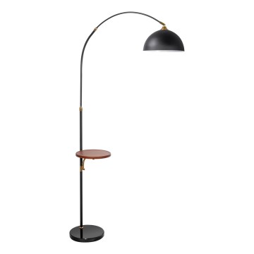 Toršeras su stalu 1xE27/60W/230V juoda