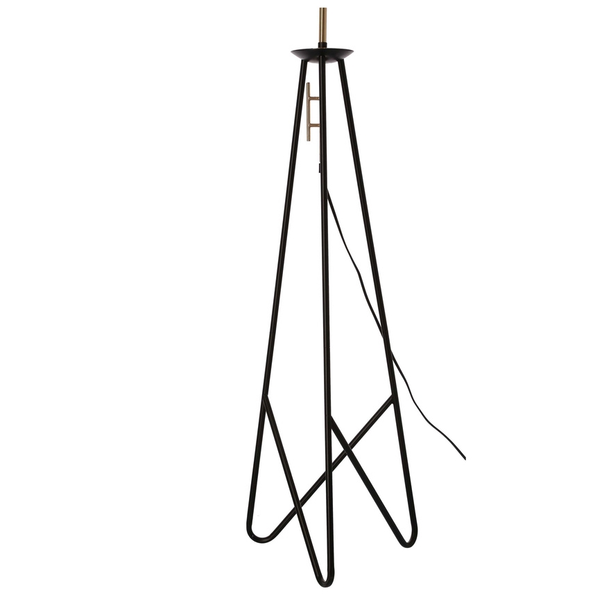 Toršeras TAFLO 1xE27/60W/230V baltas/juodas/auksinis