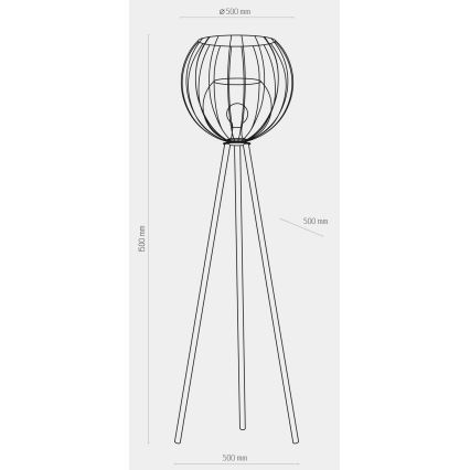 Toršeras UNIVERSO 1xE27/60W/230V