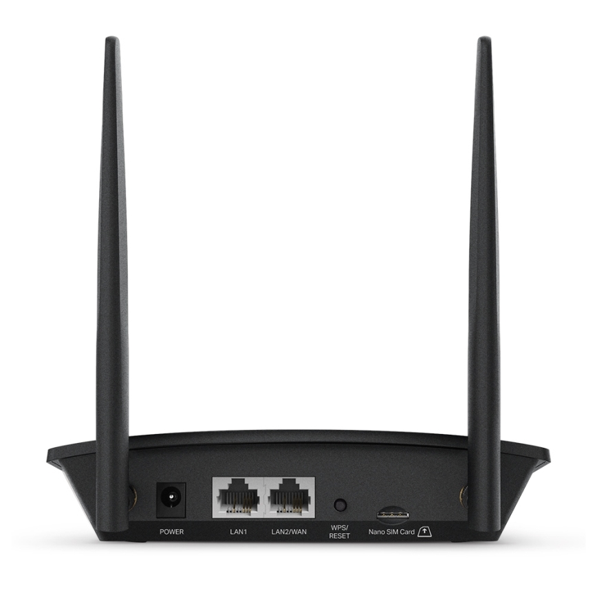 TP-Link - 300 Mbps belaidis N 4G LTE maršrutizatorius TL-MR100 Wi-Fi