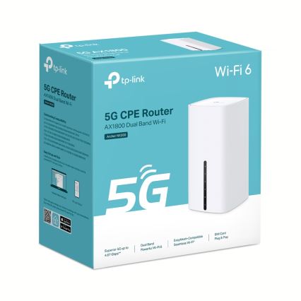 TP-Link - Belaidis dviejų juostų gigabitinis 5G maršrutizatorius Archer NX200 Wi-Fi