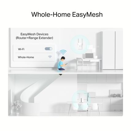 TP-Link - Belaidis dviejų juostų gigabitinis 5G maršrutizatorius