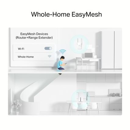 TP-Link - belaidis dviejų juostų gigabitinis maršrutizatorius