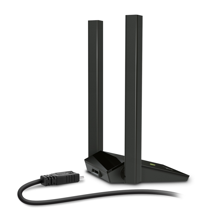 TP-Link - Belaidis USB tinklo adapteris su aukšto stiprinimo antenomis Archer T4U Plus Wi-Fi