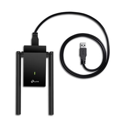 TP-Link - Belaidis USB tinklo adapteris su aukšto stiprinimo antenomis Archer T4U Plus Wi-Fi