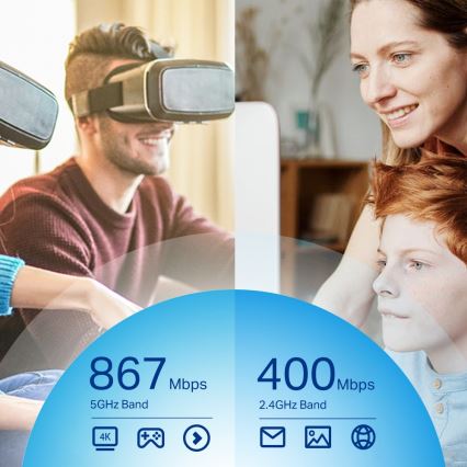 TP-Link - Bevielis USB tinklo adapteris su didelio stiprinimo antenomis