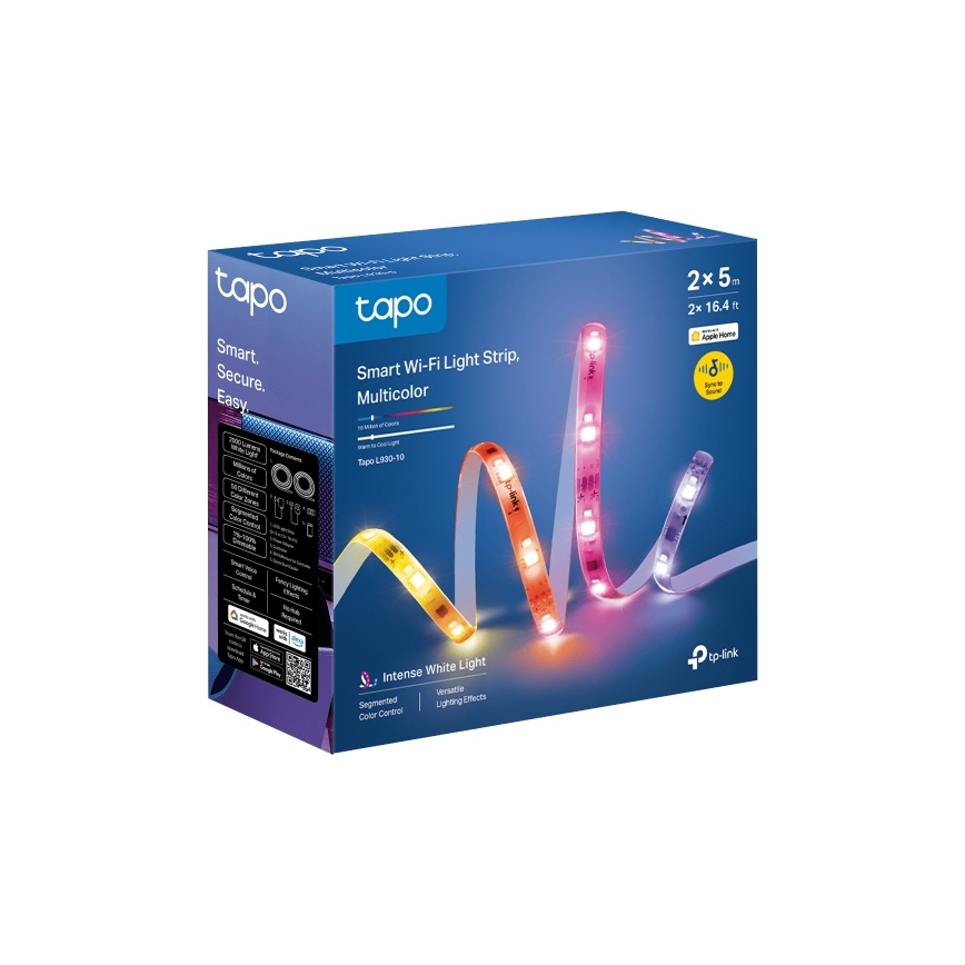 TP-Link - dimeriuojama LED RGBW juosta 5 m LED/24W/230V Wi-Fi