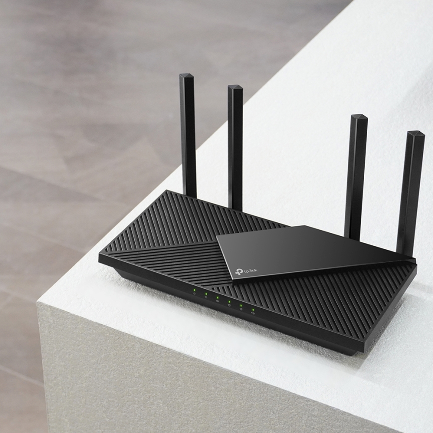 TP-Link - Dviejų juostų dauggigabitinis Wi-Fi 6 maršrutizatorius su 2,5G prievadu Archer AX55 Pro