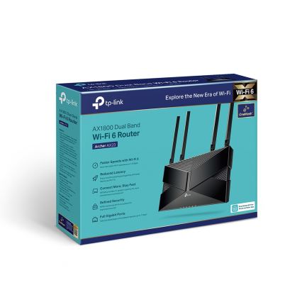 TP-Link - dviejų juostų Wi-Fi 6 maršrutizatorius Archer AX23