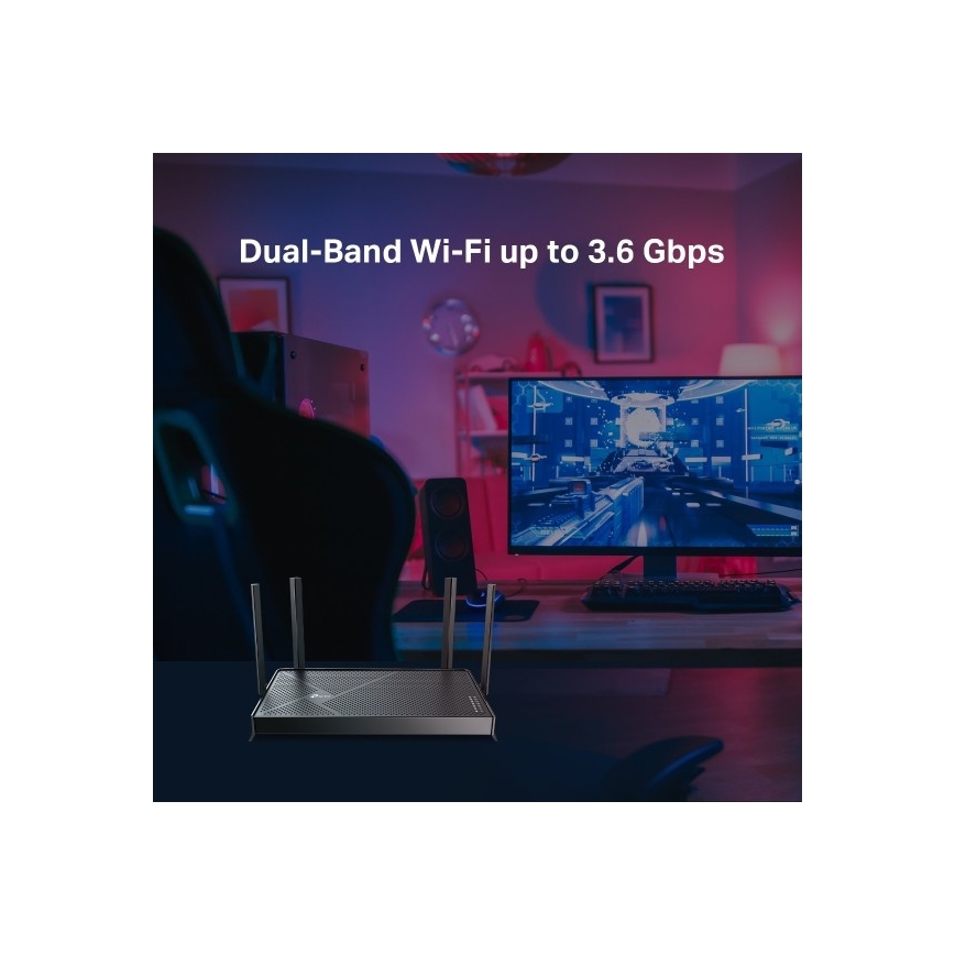 TP-Link - Dviejų juostų Wi-Fi 7 maršrutizatorius Archer BE230