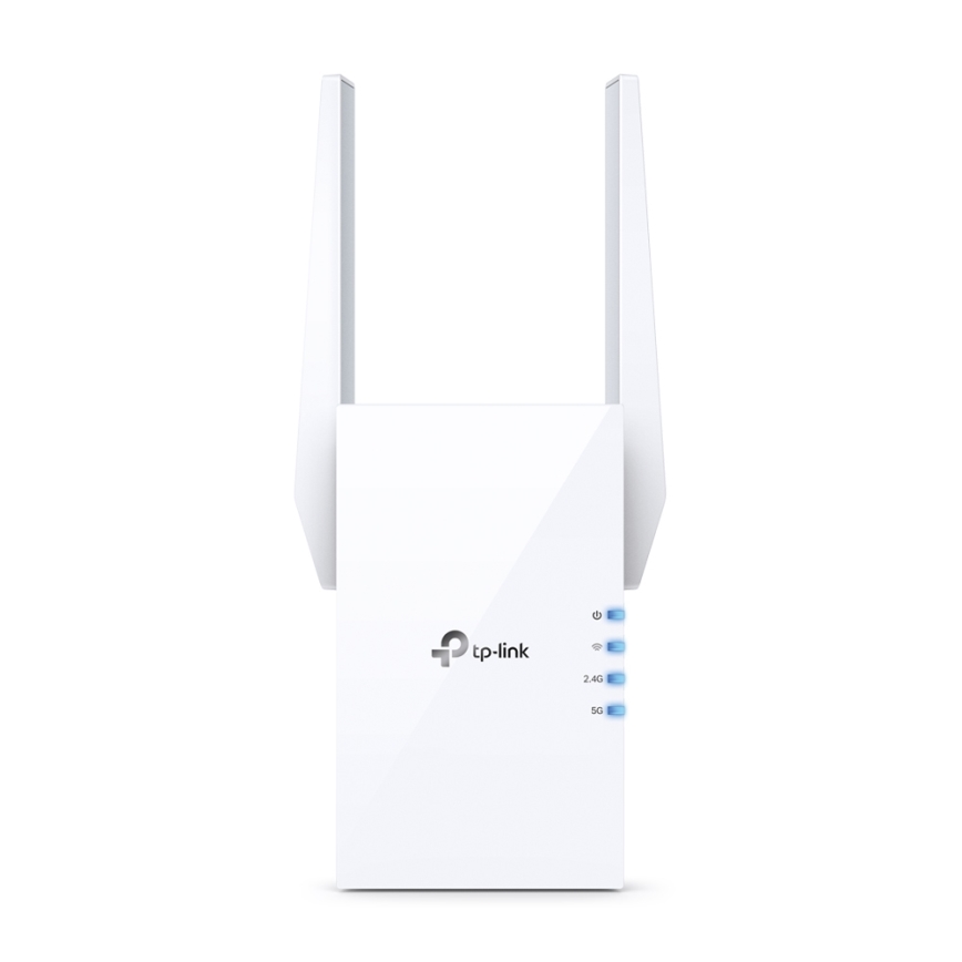 TP-Link - Dviejų juostų Wi‑Fi 6 signalo stiprintuvas RE505X