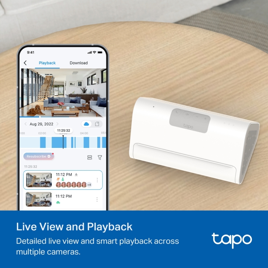 TP-Link - Išmanioji MATTER HomeBase Wi‑Fi bazė