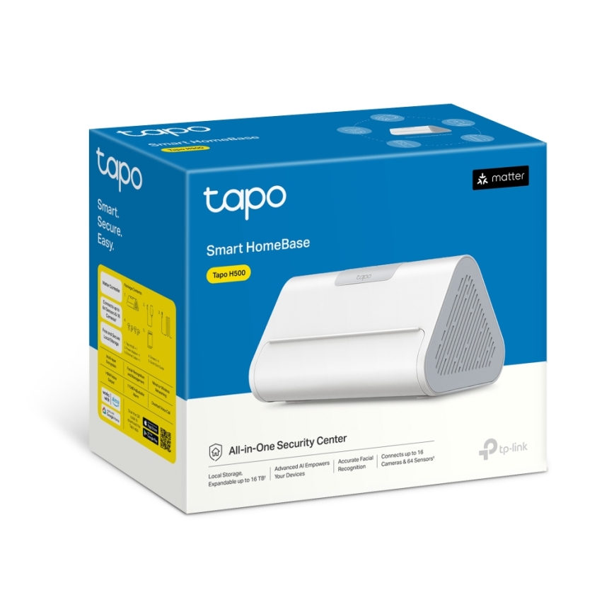 TP-Link - Išmanioji MATTER HomeBase Wi‑Fi bazė