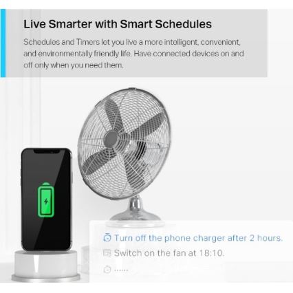 TP-Link - Išmanioji kištukinė rozetė F 3680W Wi-Fi