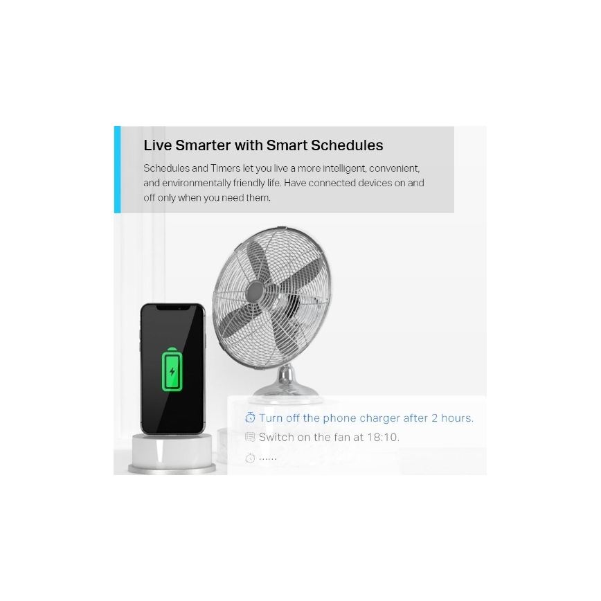 TP-Link - Išmanioji kištukinė rozetė F 3680W Wi-Fi