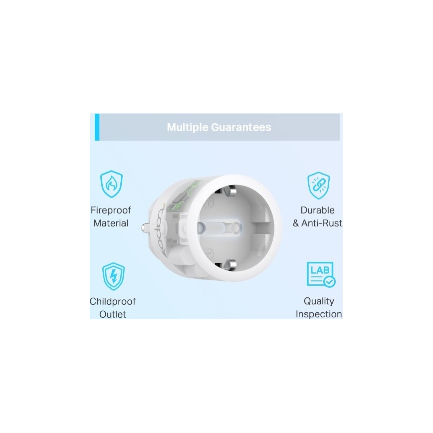 TP-Link - Išmanioji kištukinė rozetė F 3680W Wi-Fi
