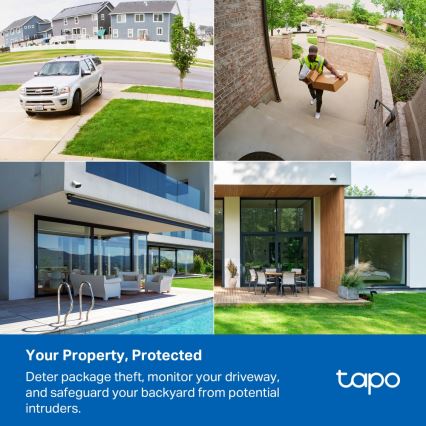 TP-Link - Išmanioji lauko kamera IP65 5V Wi-Fi