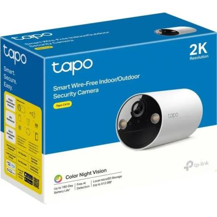 TP-Link - Išmanioji lauko kamera su jutikliu IP65 Wi-Fi