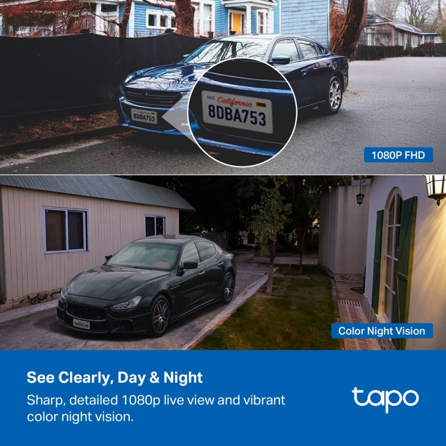 TP-Link - Išmanioji saulės kamera 5200 mAh 5 V IP65