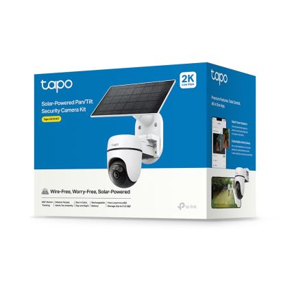 TP-Link - Išmanioji saulės kamera 5V IP65 Wi-Fi