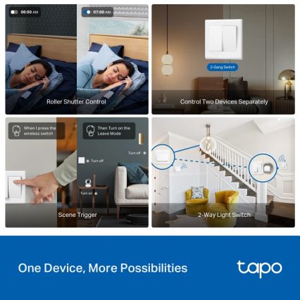 TP-Link - išmanus modulis jungikliui