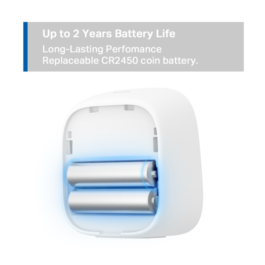 TP-Link - Išmanus temperatūros ir drėgmės matuoklis 2xAAA