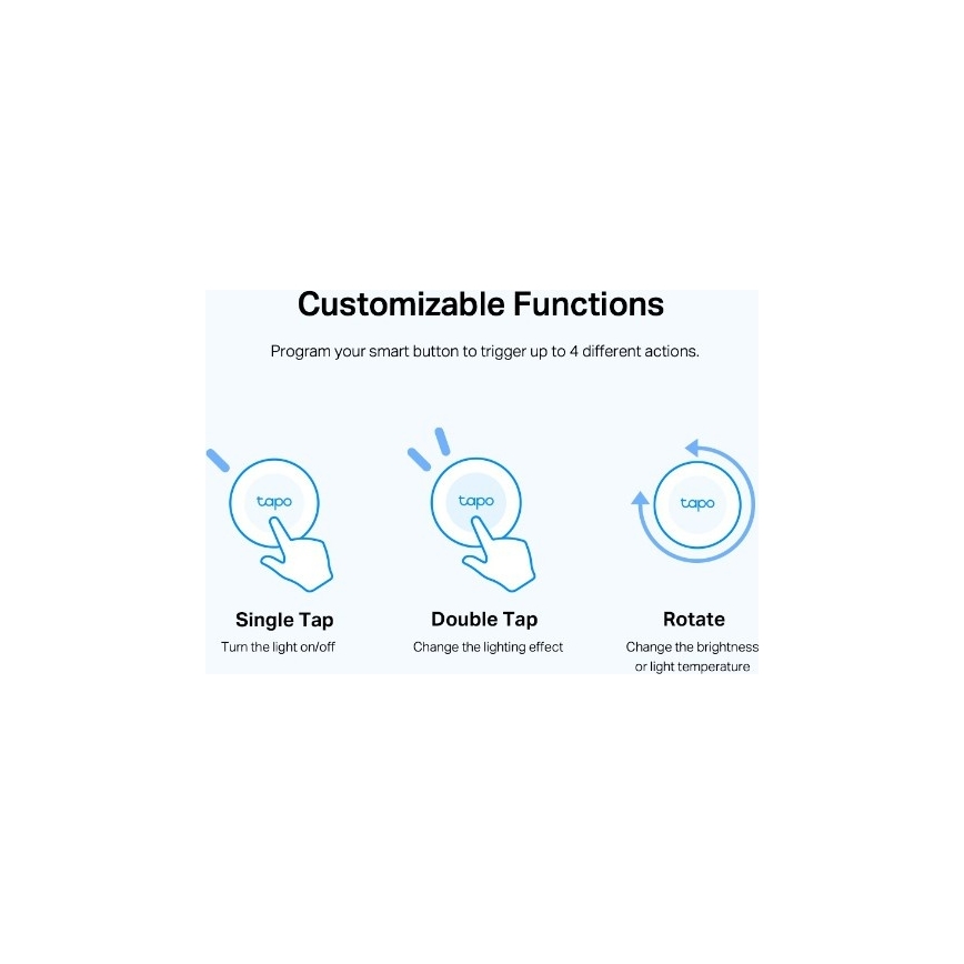 TP-Link - Išmanusis mygtukas 1xCR2032