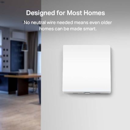 TP-Link - Išmanusis šviesos jungiklis 2xAAA Wi-Fi