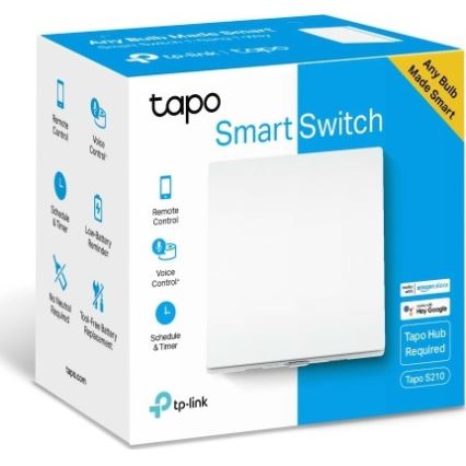 TP-Link - Išmanusis šviesos jungiklis 2xAAA Wi-Fi