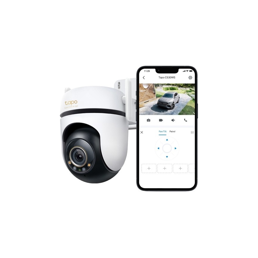TP-Link - Lauko kamera su judesio jutikliu IP66 Wi-Fi