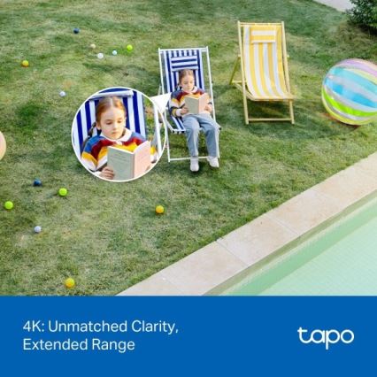TP-Link - lauko kamera su judesio jutikliu IP66 Wi-Fi