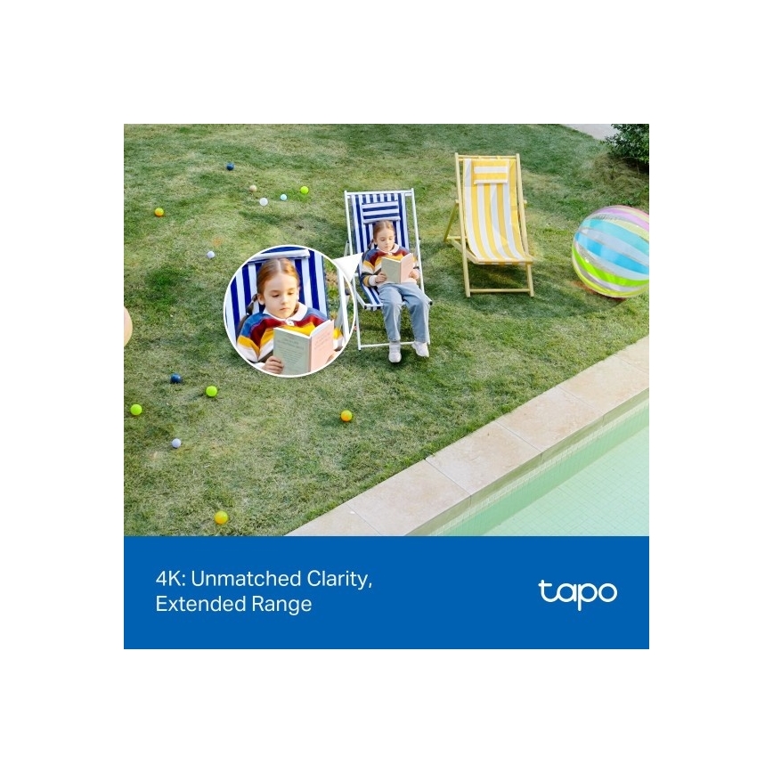 TP-Link - lauko kamera su judesio jutikliu IP66 Wi-Fi