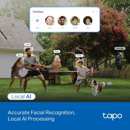 TP-Link - lauko kamera su judesio jutikliu IP66 Wi-Fi