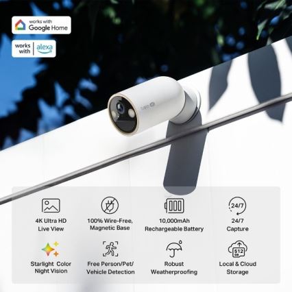 TP-Link - Lauko kamera su judesio jutikliu, 10000 mAh, IP66, Wi‑Fi