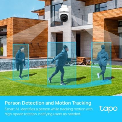 TP-Link - Lauko kamera su judesio jutikliu IP65 Wi-Fi