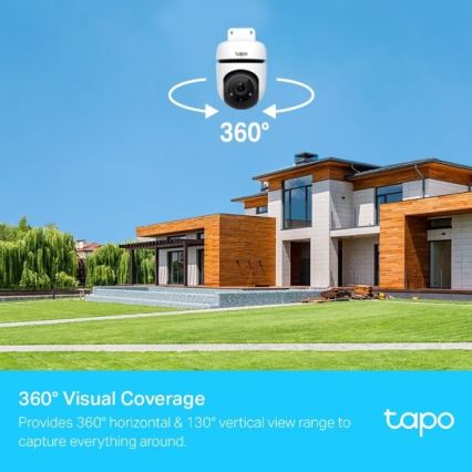 TP-Link - Lauko kamera su judesio jutikliu IP65 Wi-Fi