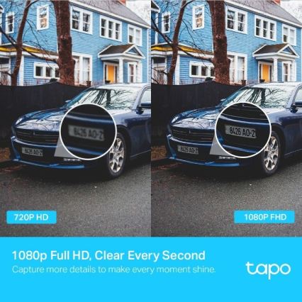 TP-Link - Lauko kamera su judesio jutikliu IP65 Wi-Fi