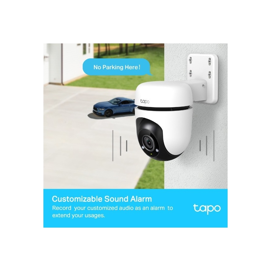 TP-Link - Lauko kamera su judesio jutikliu IP65 Wi-Fi